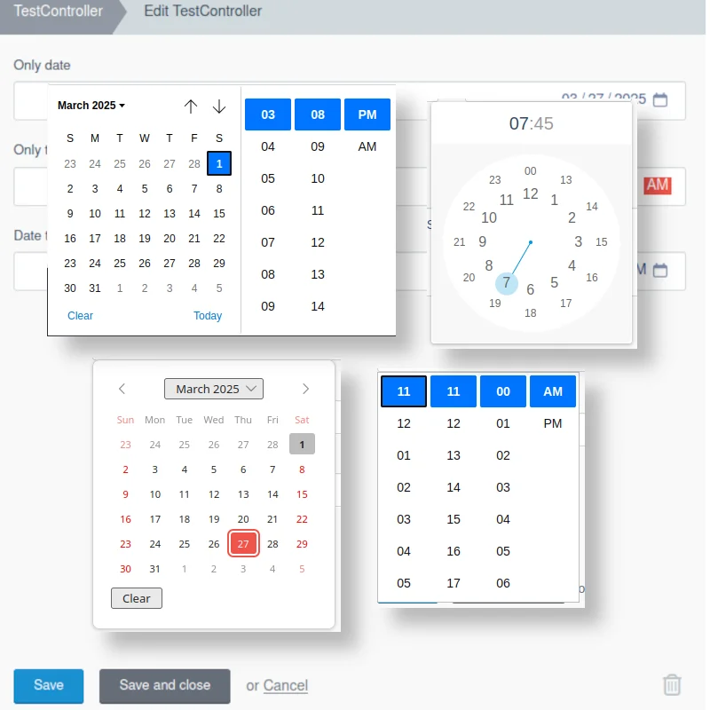 Gregory Brown - Test using native input controls in WinterCMS